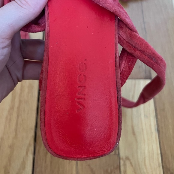 Vince Strappy Wrap Sandals - Picture 3 of 4